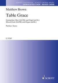 Brown, M: Table Grace