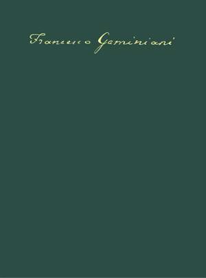 Geminiani, F: 12 Sonatas for Violin and Figured Bass op.1 Volume 1a