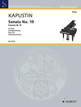 Kapustin, N: Sonata No. 19 op. 143