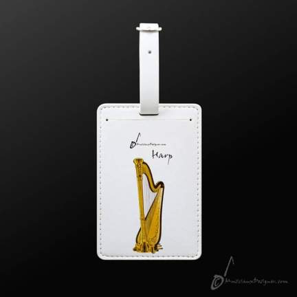 Luggage Tag Harp