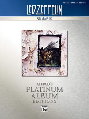 Led Zeppelin: Untitled (IV) Platinum Bass Guitar