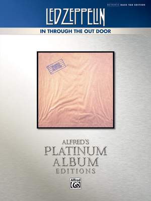 Led Zeppelin: In Through the Out Door Platinum Bass Guitar