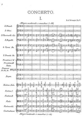 Erlanger, Frédéric Alfred: Violin Concerto in D minor, Op. 17