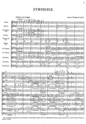 Klughardt, August: Symphony No. 4 in C minor, op. 57