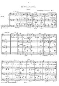 Busschop, Jules: Six chants réligieux avec accomp. d'orgue obligé, violoncelle et contrebasse, ad. libit.