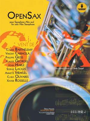 OpenSax Vol. 1 pour saxophone alto