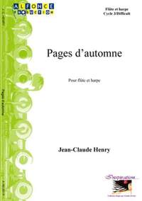 Jean-Claude Henry: Pages D'Automne