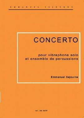 Emmanuel Sejourne: Concerto