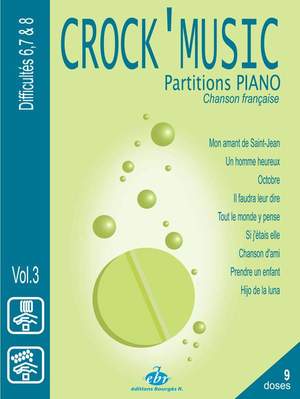 Emile Carrara: Recueil CrocK'MusiC Volume 3