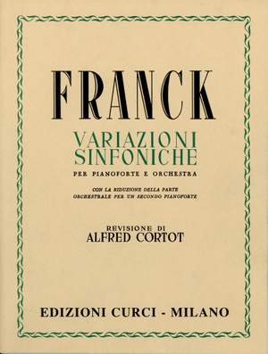 César Franck: Variazioni sinfoniche per pianoforte e orchestra