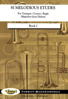 Hippolyte-Jean Duhem: 81 Melodious Etudes Book 1