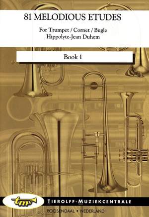Hippolyte-Jean Duhem: 81 Melodious Etudes Book 1