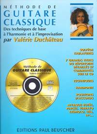 Valérie Duchateau: Méthode de guitare classique