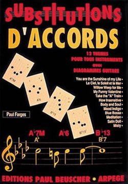 Paul Farges: Substitutions d'accords