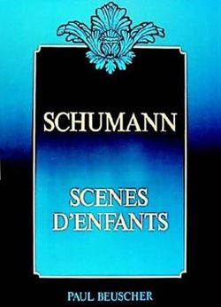 Robert Schumann: Scènes d'enfants Op.15