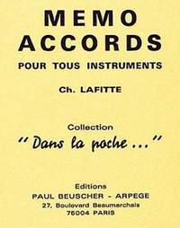 Charles Lafitte: Mémo accords tous instruments