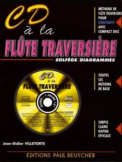 Jean-Didier Villetorte: CD à la Flûte traversière