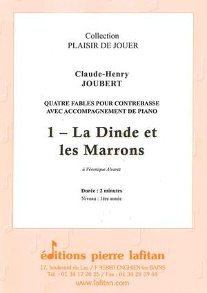 Claude-Henry Joubert: 4 Fables - 1. La Dinde et les Marrons