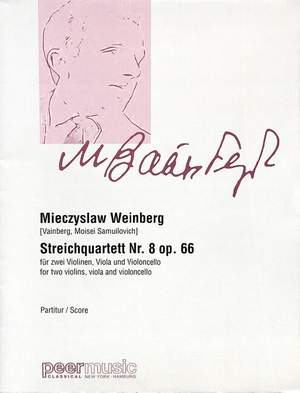 Mieczyslaw Weinberg: String Quartet No. 8