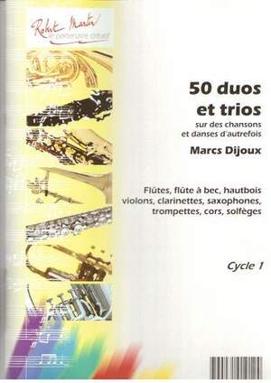 Dijoux: 50 Duos et Trios sur des Chansons et