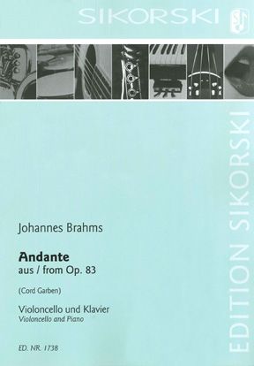 Johannes Brahms: Andante (Concert 2 Bes Op.83)