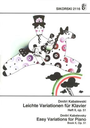 Kabalevsky, D: Easy Variations for Piano op. 51
