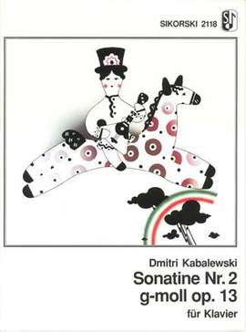 Kabalevsky, D: Sonatine G minor op. 13/2