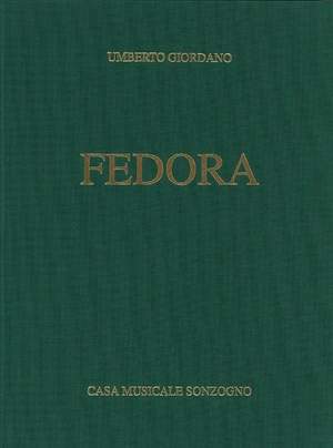 Umberto Giordano: Fedora, Opera Completa (Rilegata)