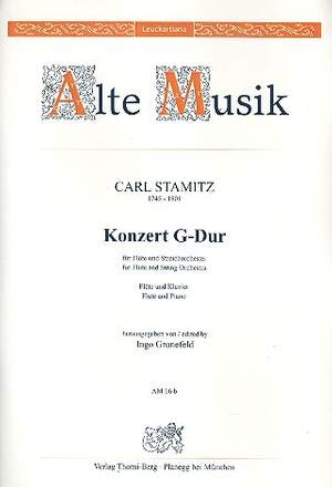 Carl Stamitz: Konzert G-Dur für Flöte und Streichorchester