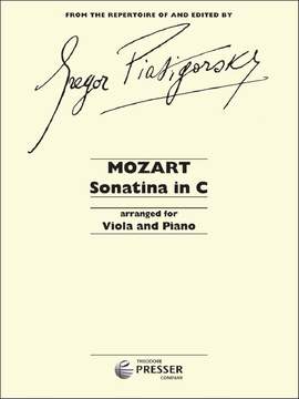 Wolfgang Amadeus Mozart: Sonatina in C Major