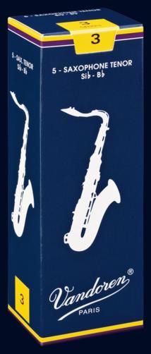 Vandoren Tenor Sax Reeds 3 Traditional (5 BOX)