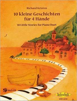 Kristen: 10 kleine Geschichten für 4 Hände