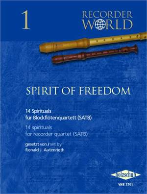 Autenrieth: Spirit of Freedom für Blockflötenquartett