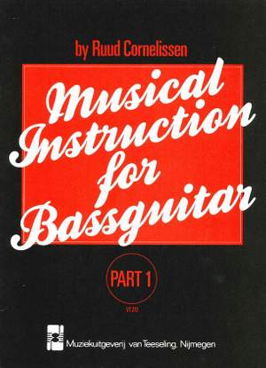 Cornelissen: Musical Instruction Basgitaar 1