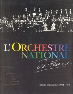 Gilles Cantagrel: Orchestre National de France