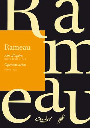 Rameau, Jean-Philippe: Tenor Vol. 1