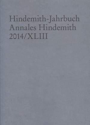 Hindemith-Jahrbuch Vol. 43