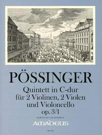 Poessinger, F A: Quintet op. 3/1