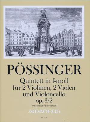 Poessinger, F A: Quintet op. 3/2
