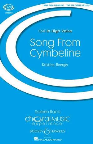 Boerger, K: Song From Cymbeline