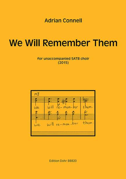 Connell, A: We Will Remember Them