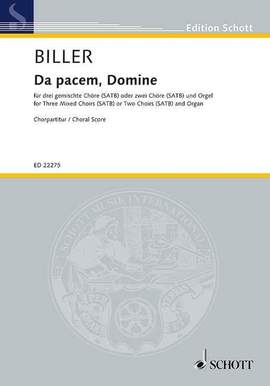 Biller, G C: Da pacem, Domine