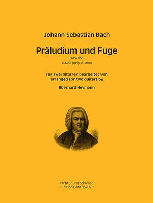 Bach, J S: Prelude and Fugue E minor BWV851
