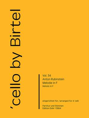 Rubinstejn, G: Melodie in F Volume 34