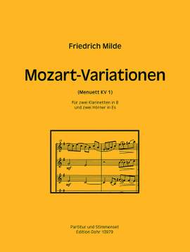 Milde, F: Mozart Variations KV1