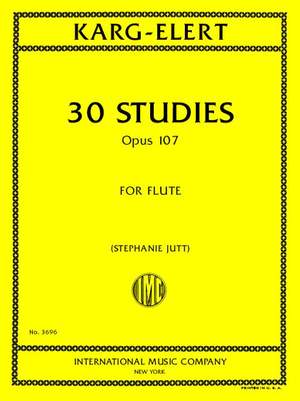 Karg-Elert, S: 30 Studies Op.107