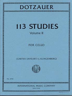 Dotzauer: 113 Cello Studies Volume 2