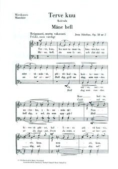 Sibelius, J: Terve kuu op 18/2