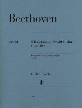 Beethoven: Piano Sonata No. 30 op. 109