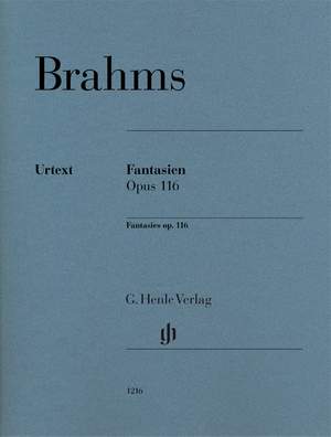 Brahms, J: Fantasies op. 116